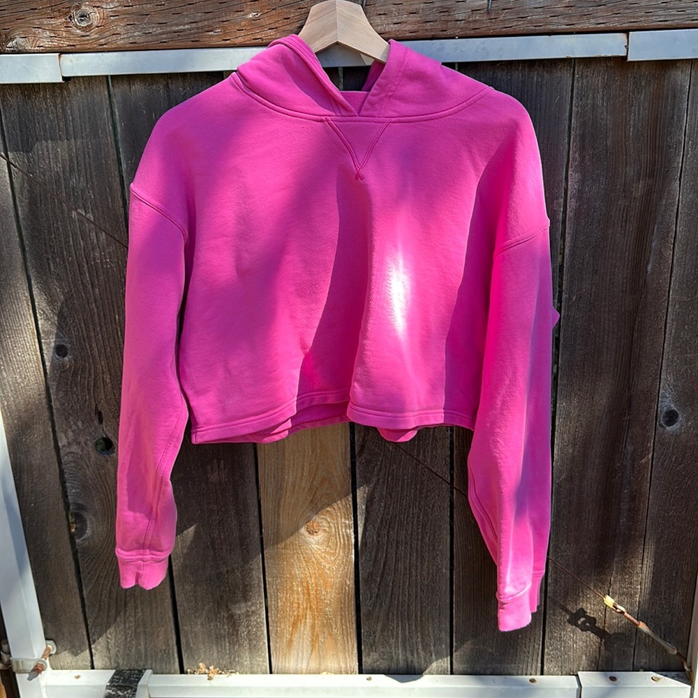 All Yours cropped hoodie